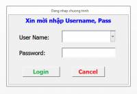 Tạo form đăng nhập trong Access